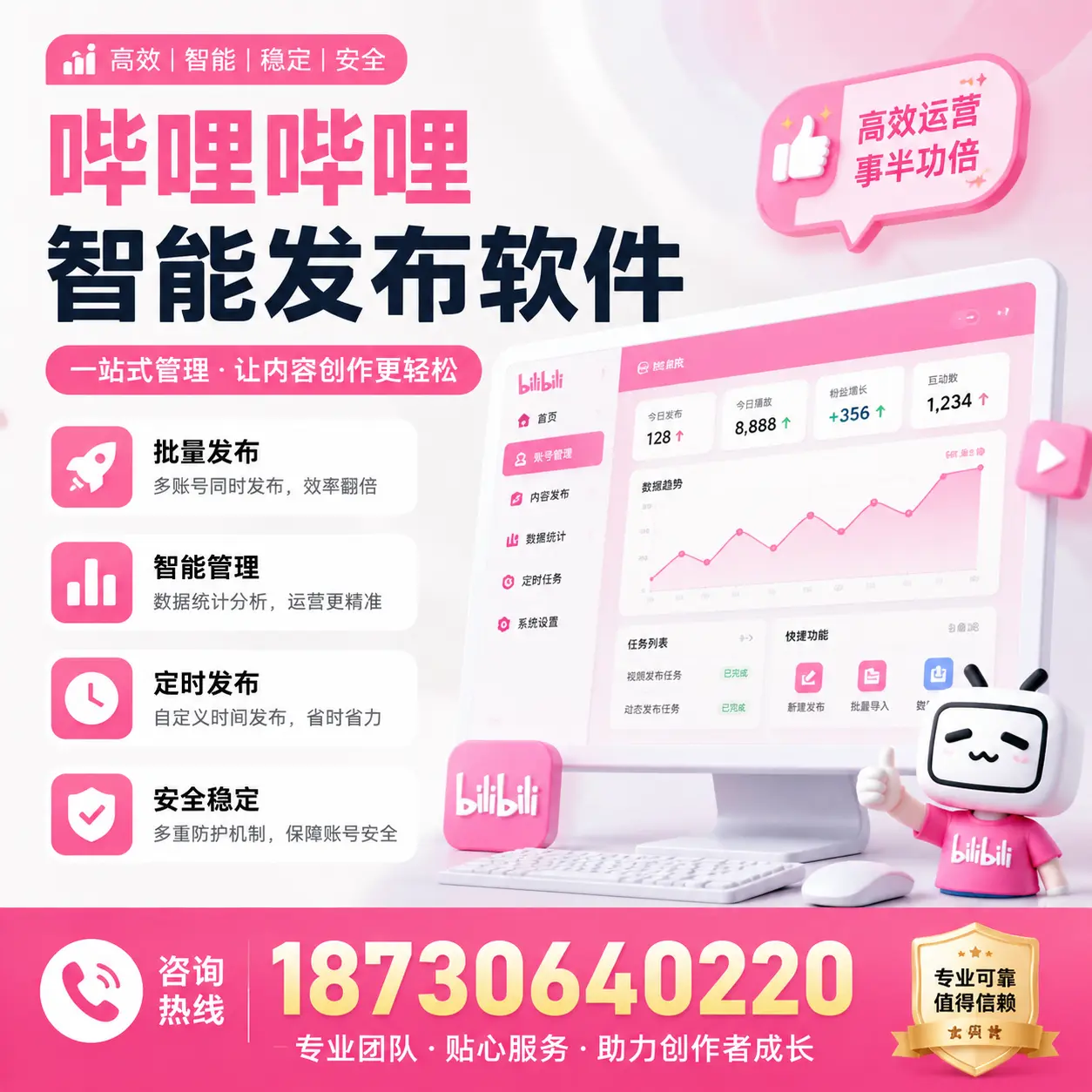 如何评估哔哩哔哩智能发布软件的ROI?临沂 企业必读