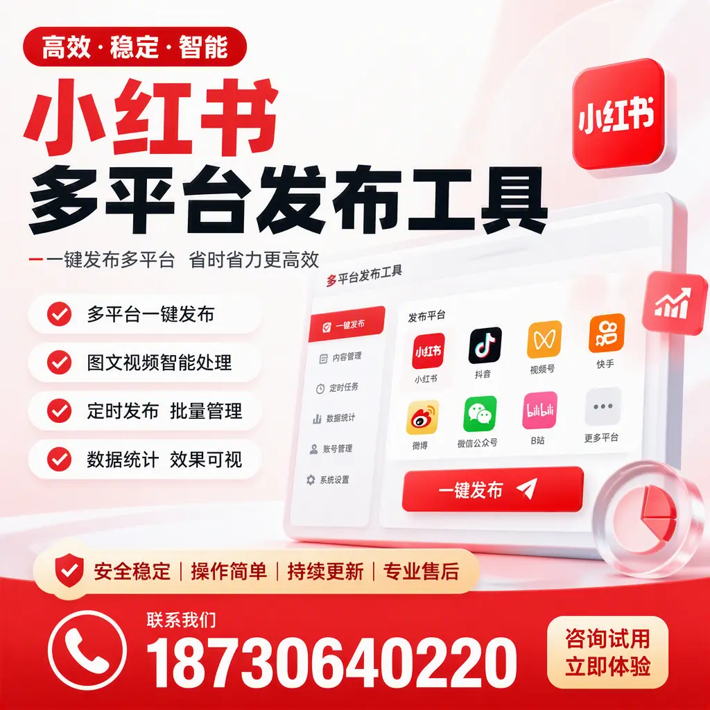 小红书多平台发布工具在 临沂 的应用与优势解析